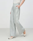 EP YAYING Loose Linen Straight-Leg Pants EGKEH6452AG