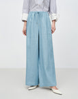 EP YAYING Loose Linen Straight-Leg Pants EGKEH6428AB