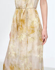 EP YAYING Silk Printed Slip Dress EGKES4206AE