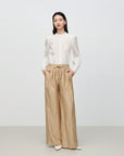 EP YAYING Loose Linen Wide-Leg Pants EGKEH6425AE