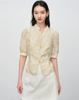 EP YAYING New Chinese Style Mulberry Silk Jacket EGKES1288AY
