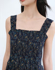 EP YAYING Silk Printed Dress EGKEA4209AZ