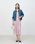 EP YAYING Pleated Slip Dress EGKEA4212AI