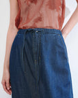 EP YAYING Tencel-Cotton Denim Skirt EGKEDJ301AZ