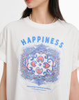 EP YAYING Cotton Embroidered T-Shirt EGKEC5311AW