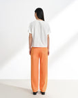 EP YAYING Cotton Embroidered T-Shirt EGKEC5311AW