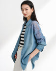 EP YAYING Tencel-Cotton Denim Shirt EGKEDJ203AB