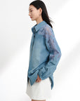 EP YAYING Tencel-Cotton Denim Shirt EGKEDJ203AB