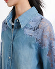 EP YAYING Tencel-Cotton Denim Shirt EGKEDJ203AB