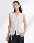 EP YAYING Lace Vest Sleeveless Shirt EGKEC2245AW