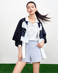 EP YAYING Color-Block Sports Hoodie Jacket EGKEA1311AW