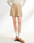 EP YAYING Linen Wide-Leg Shorts EGKEH6203AE