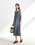 EP YAYING Sleeveless Faux Denim Dress EGKPC4520AB