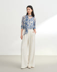 EP YAYING Straight-Leg Wide-Leg Casual Pants EGKAA6463AM