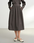 EP YAYING Pure Cotton A-Line Skirt EGKAC3416AC