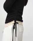 EP YAYING Slim-Fit Knit Base Layer Top EGKAS5516AH