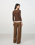 EP YAYING Slim-Fit Knit Base Layer Top EGKAS5516AK