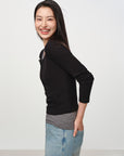 EP YAYING Slim-Fit Knit Base Layer Top EGKAS5507AH