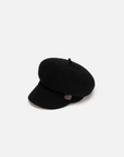 EP YAYING 100% Wool Vintage Knit Newsboy Beret