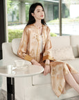 YAYING Mulberry Silk Jacquard Mermaid Skirt