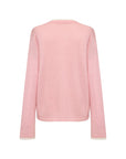 EP YAYING Faux Two-Piece Knit Pullover