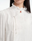 EP YAYING WHITE BLOUSE