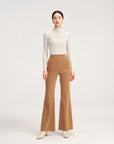 YAYING Orange Straight Leg Pants