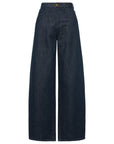 EP YAYING High-Waist Wide-Leg Floor-Length Jeans