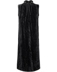 EP YAYING Stand-Collar Sleeveless Sequin Straight Dress