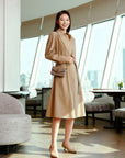 YAYING Mulberry Silk and Wool Dress EPKPW4301AE