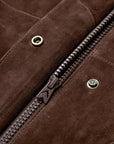 YAYING Full-Length Suede Coat
