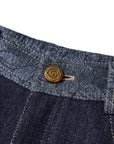 YAYING Long High-Waist Flared Denim Pants