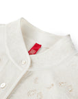YAYING Acetate Embroidered Shirt EPKAS2204AW