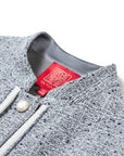 YAYING Chinese-Style Small Stand-Collar Short Knit Jacket
