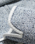 YAYING Chinese-Style Small Stand-Collar Short Knit Jacket