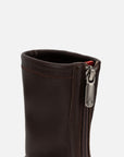 EP YAYING Elastic Sheepskin Block Heel Slim Boots
