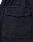YAYING Color-Block Boucle Lapel Coat