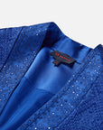 EP YAYING Blue Label Embroidered Oversized Jacket