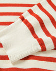 EP YAYING Vintage Striped Knit Sweater