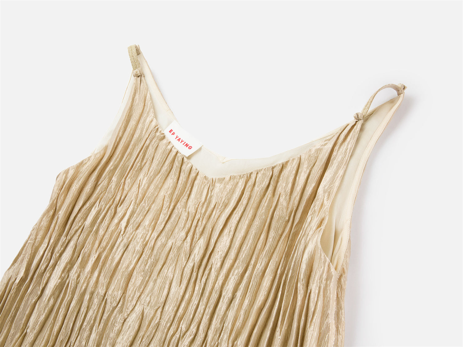 EP YAYING Pleated Cami Dress EGKEA4202AE
