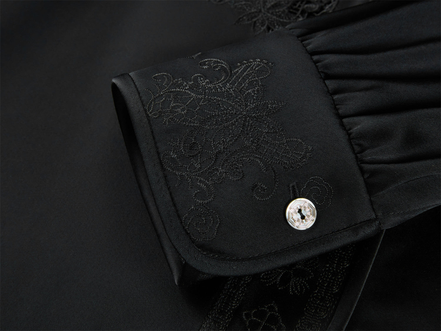 YAYING Acetate Embroidered Shirt EPKAT2204BH