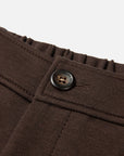 EP YAYING Lyocell-Wool High-Waist Slight-Flare Pants