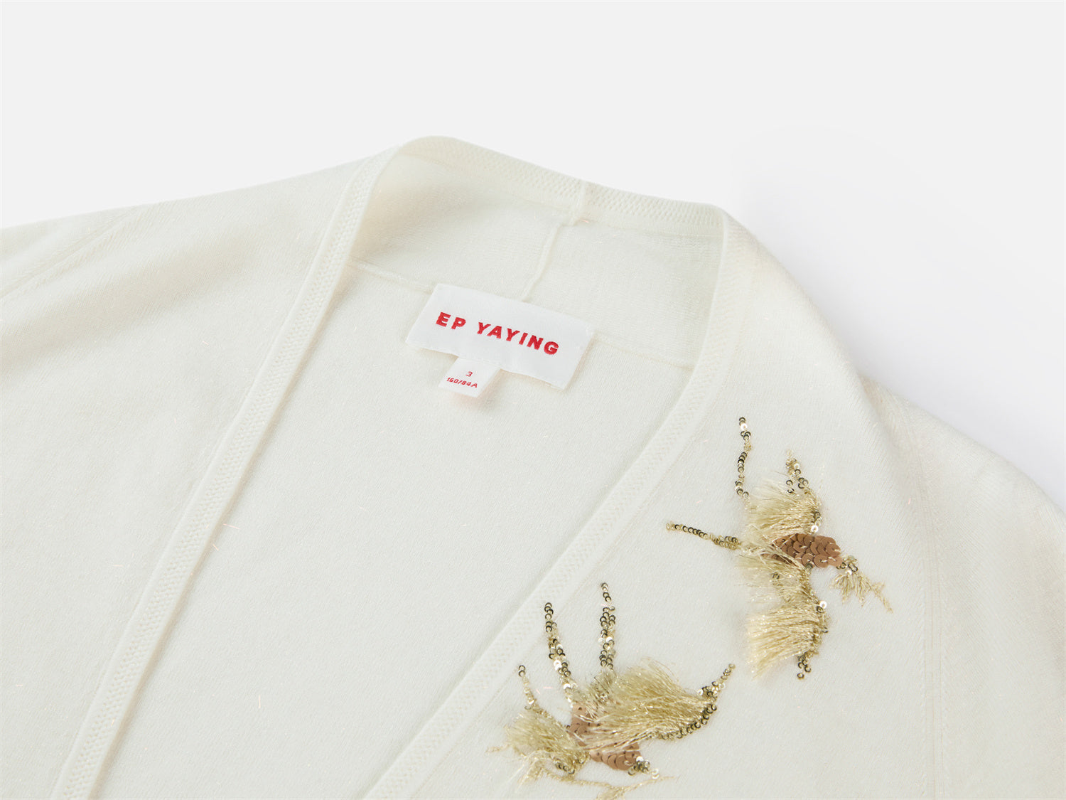 EP YAYING Wool Knit Cardigan EGKPS9106AW