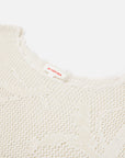 EP YAYING Drop-Shoulder Open-Knit Top