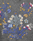 YAYING Wool Cashmere Embroidered V-Neck Vest