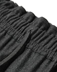 YAYING Wool Cashmere Drawstring A-Line Skirt