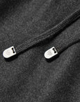 YAYING Wool Cashmere Drawstring A-Line Skirt