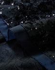 EP YAYING Silk-Lined Sequin Textured Skirt
