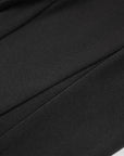 YAYING Acetate Straight Leg Flared Pants