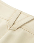 YAYING Silk Slim Flared Pants